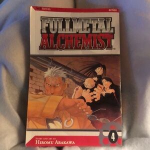 Fullmetal Alchemist Comic Volume 4 By Hiromu Arakawa Action Comic RatedTForTeens